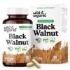 Botella de cápsulas de nogal negro Wild & Organic 900 mg