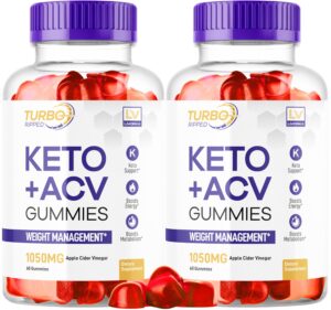 Paquete de 2 gomas Turbo Ripped Keto ACV para pérdida de peso