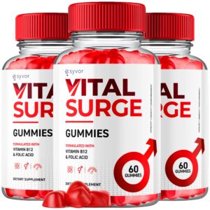 Paquete de 3 Vital Surge gomitas suplemento avanzado