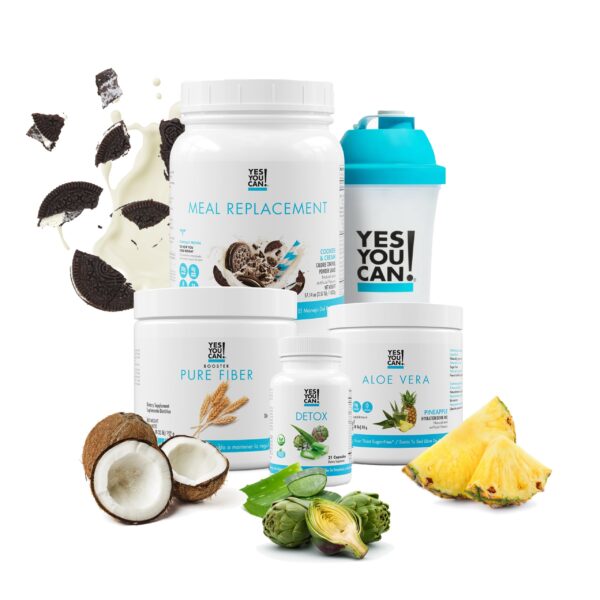 Yes You Can Detox Plus Kit paquete 5 en 1 limpieza cuerpo mujer