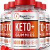 Paquete 5 NutraRize gomitas Rapid Charge Keto ACV 300 unidades