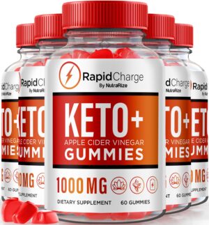 Paquete 5 NutraRize gomitas Rapid Charge Keto ACV 300 unidades Paquete 5 NutraRize gomitas Rapid Charge Keto ACV 300 unidades
