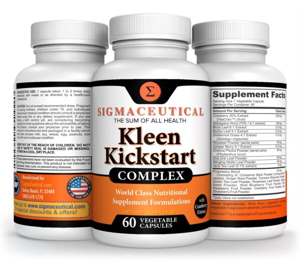 Suplemento Sigmaceutical con complejo de hierbas para riñones