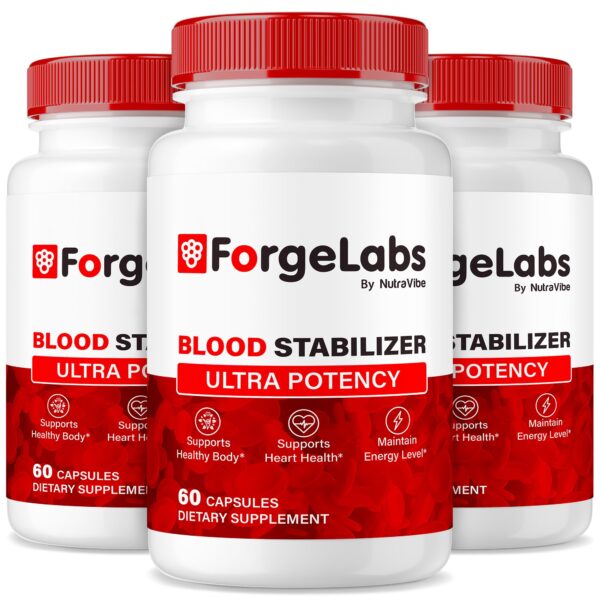 Paquete de capsulas ForgeLabs Blood Stabilizer 180 unidades