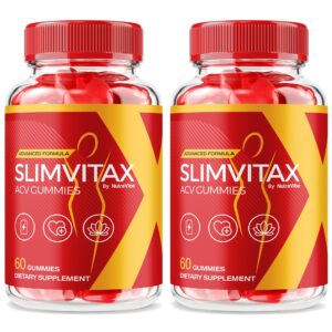 Frente de envase SlimVitax Premium Gummies