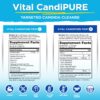 Cápsulas para limpieza intestinal Vital CandiPURE Vital Planet