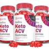 Paquete de 3 Destiny Keto ACV Gummies con 60 gomitas cada uno