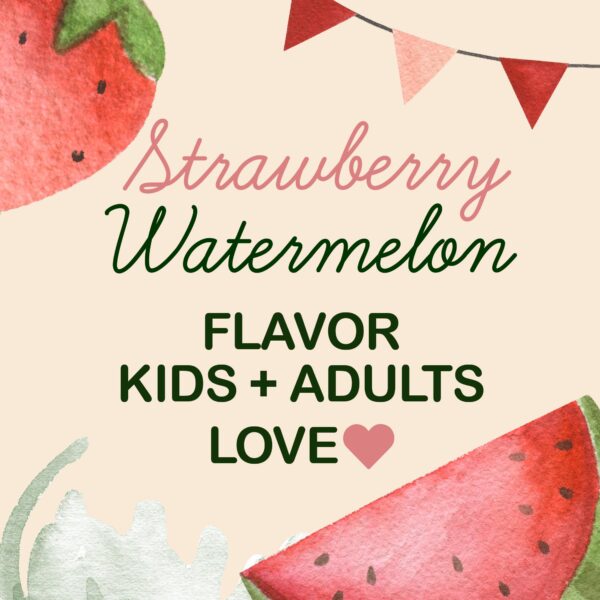 Mezcla con vitaminas c y d3 para energia e inmunidad en niños