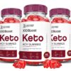 Paquete de 3 gomas Keto X10 Boost con vinagre de manzana