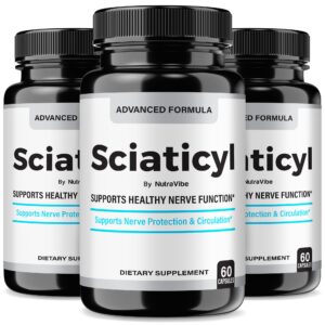 Frasco de Sciaticyl con cápsulas