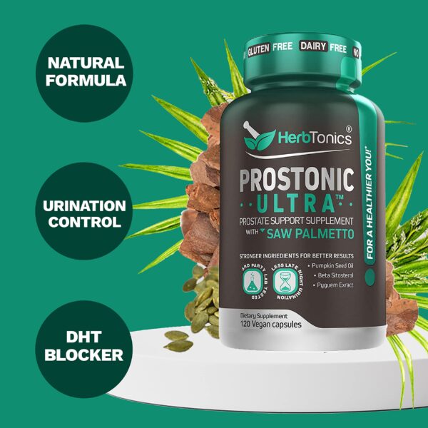 Gomitas Keto Herbtonics sin azúcar para hombres salud prostata