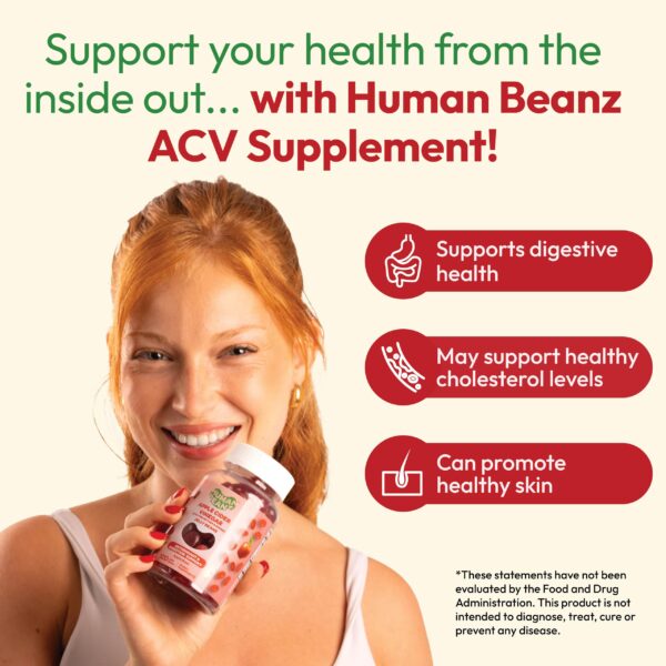 Gomitas Apple Blast vinagre sidra manzana Human Beanz