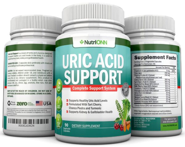 Combo NutriONN limpieza renal y soporte ácido úrico empaque