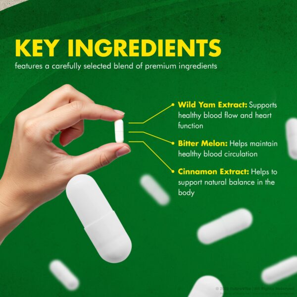 NutraVibe Gluco Elixir cápsulas naturales suplemento bienestar