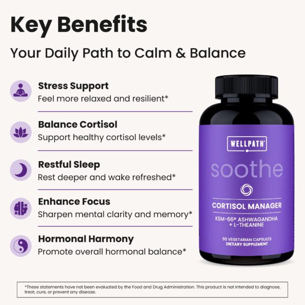 Apoyo para el estrés y sueño con gomitas WellPath naturales