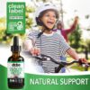 Gotas líquidas Zeolite Detox para niños Dr. Bo con vitaminas B12 D
