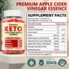 Envase Keto ACV Gummies 60 unidades apoyo metabolismo y cetosis
