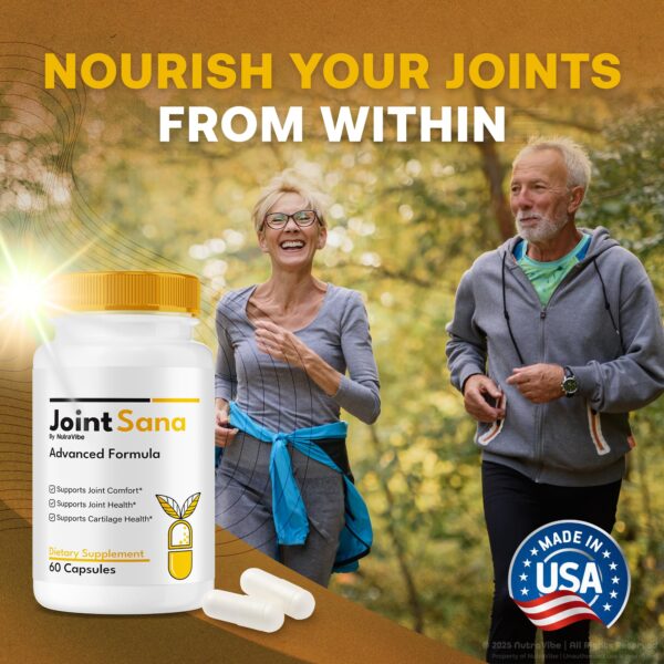 Frasco de Joint Sana cápsulas Frasco de Joint Sana cápsulas