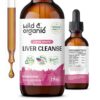 Wild & Organic tintura detox hígado 2 oz sin azúcar ni alcohol