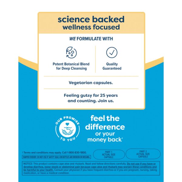 Renew Life Cleanse Smart cápsulas para desintoxicación