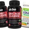 Suplemento desintoxicación ácido úrico DR. BO botella frontal