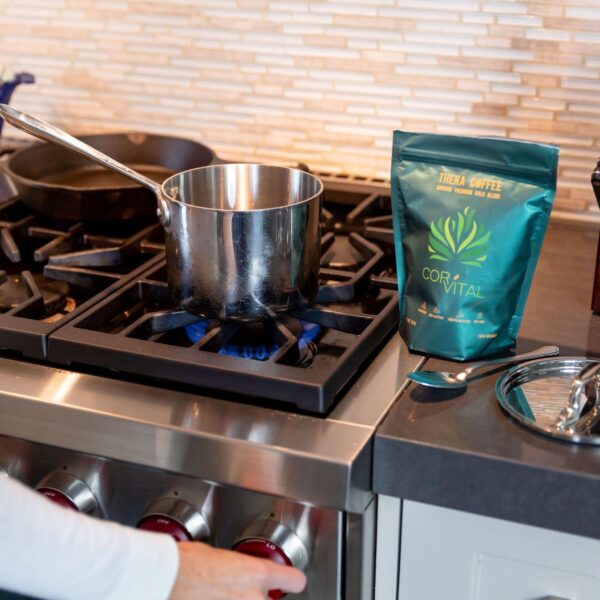 Paquete de enema café orgánico Cor-Vital Dark Roast