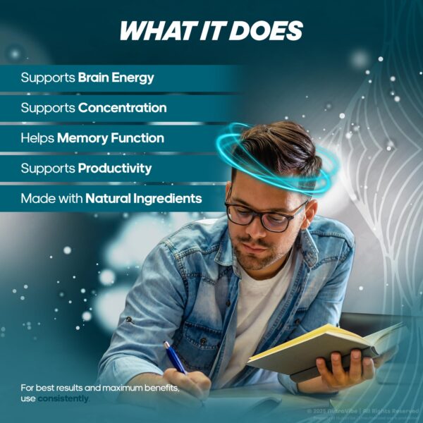 Caja de Cure Fight pastillas para enfoque y concentración