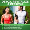 Suplemento hepático con ingredientes detox y energizantes