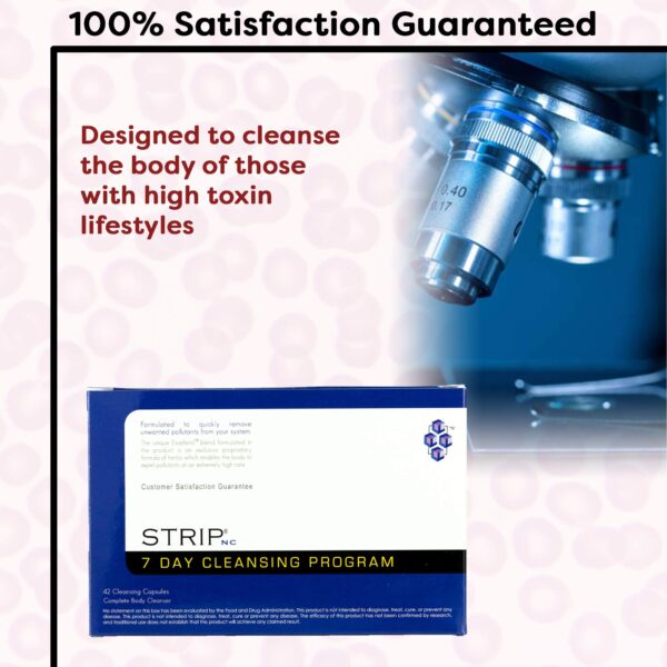 Etiqueta frontal Wellgenix Strip cápsulas desintoxicantes