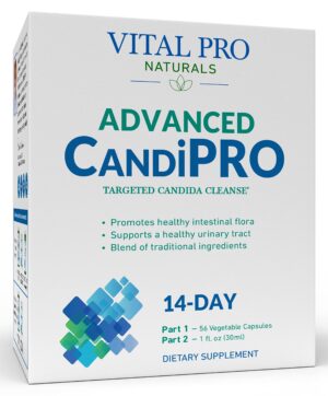 Kit Vital CandiPRO limpieza intestinal 14 días 56 cápsulas