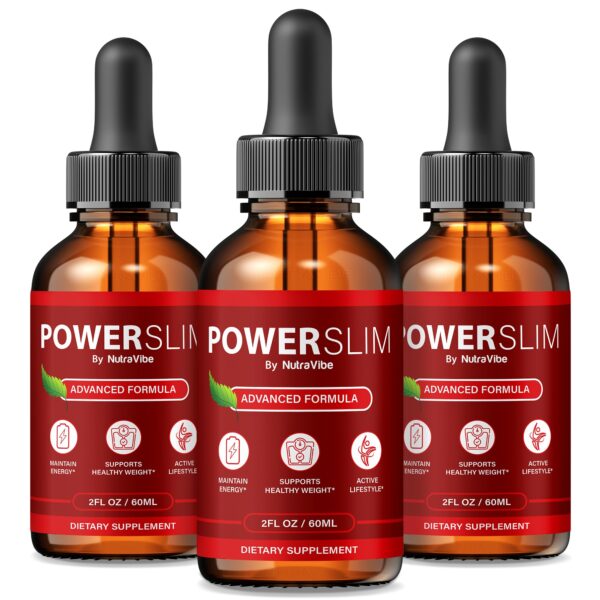 PowerSlim Drops frasco con gotero