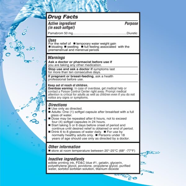 RIGHT REMEDIES cápsulas diuréticas envase lateral información