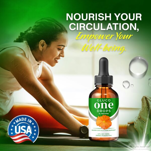 Gluco One Drops NutraVibe 2 oz pack