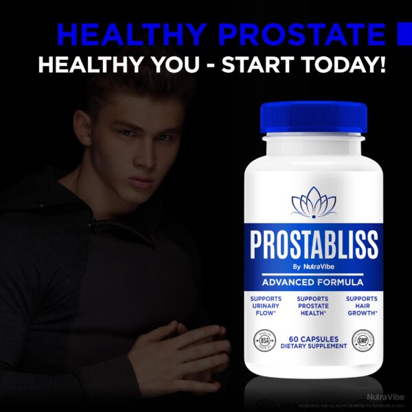 NutraVibe Prostabliss etiqueta producto