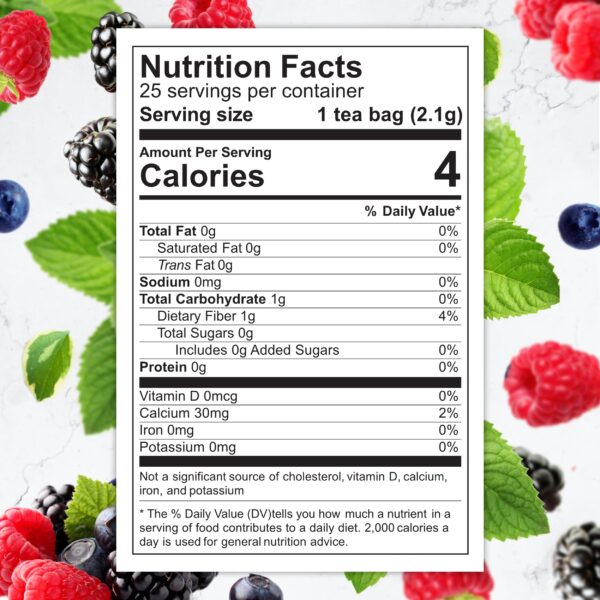 Mezcla superfrutas Total Tea detox energía inmunidad