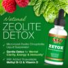Suplemento detox ZETOX con vitamina B12 metilada y vitamina D3