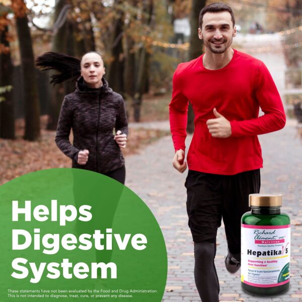 Etiqueta suplemento Hepatika V5-G para soporte hepático