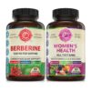 Conjunto premium berberina y multivitamínico para mujer USA