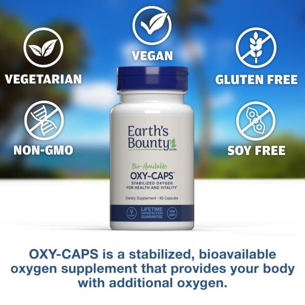 Cápsulas Oxy-Caps para vitalidad celular