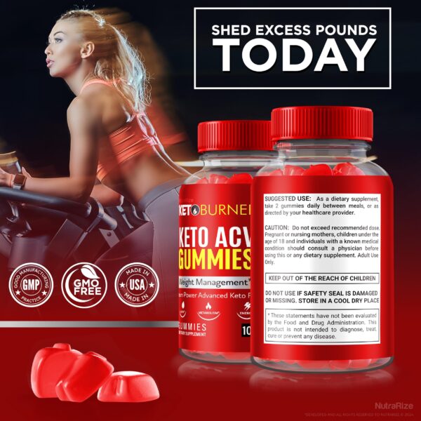 Gomitas Keto Burner ACV para adelgazar y quemar grasa