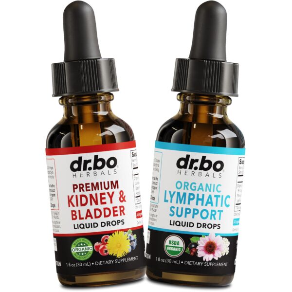 Suplemento líquido orgánico para drenaje renal y sistema linfático