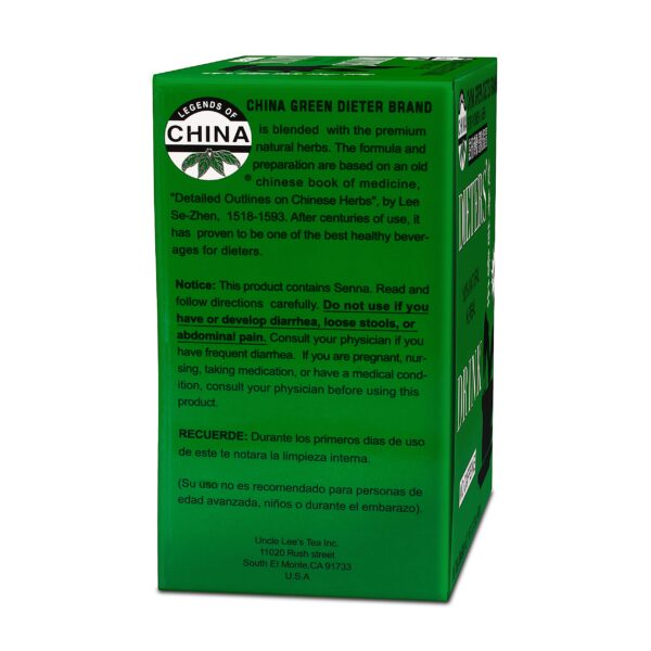 Paquete 3 Uncle Lee Té detox con senna laxante