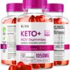 Paquete doble Bliss Keto ACV Gummies para soporte diario