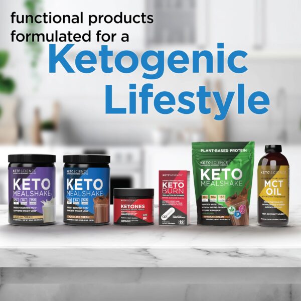 Keto Science fórmula ketogenic meal shake para dieta keto