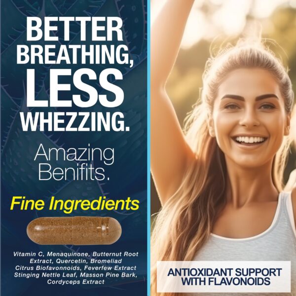 Cápsulas Saint Mingiano apoyo pulmonar y respiratorio