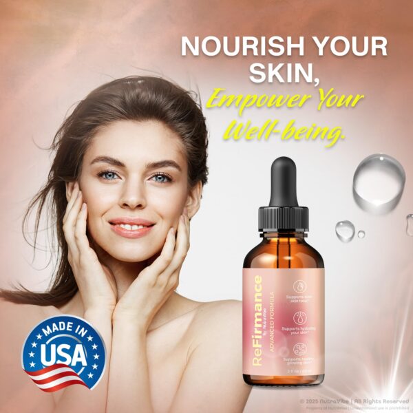 Primer plano de gotero ReFirmance