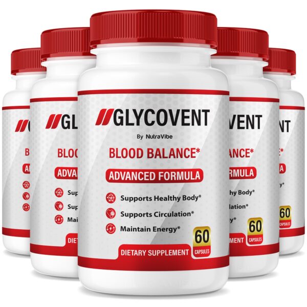 Frasco GlycoVent 60 cápsulas