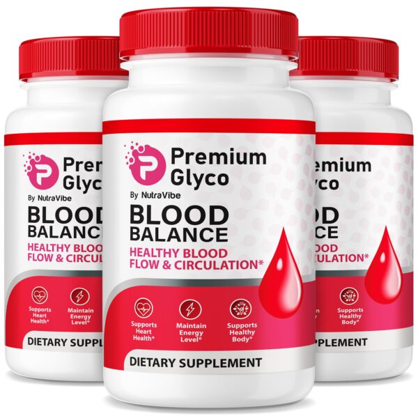 Envase Premium Glyco NutraVibe 180 cápsulas