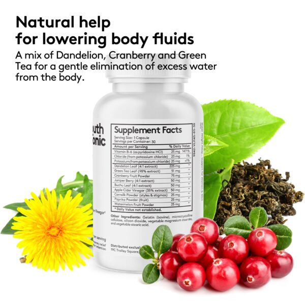 Suplemento detox para uso de 15 días con ingredientes naturales