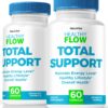 Frasco de cápsulas Healthy Flow NutraVibe paquete doble